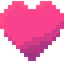 pixelated heart